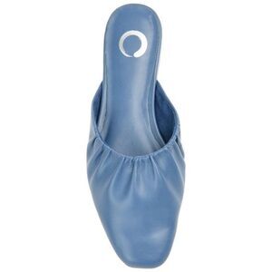 Journey & Crew Womens Tru Comfort Foam''' Soft Square Toe Mule Flat